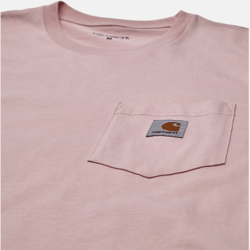 Carhartt WIP T-shirts S/S POCKET I022091.. SANDY ROSE